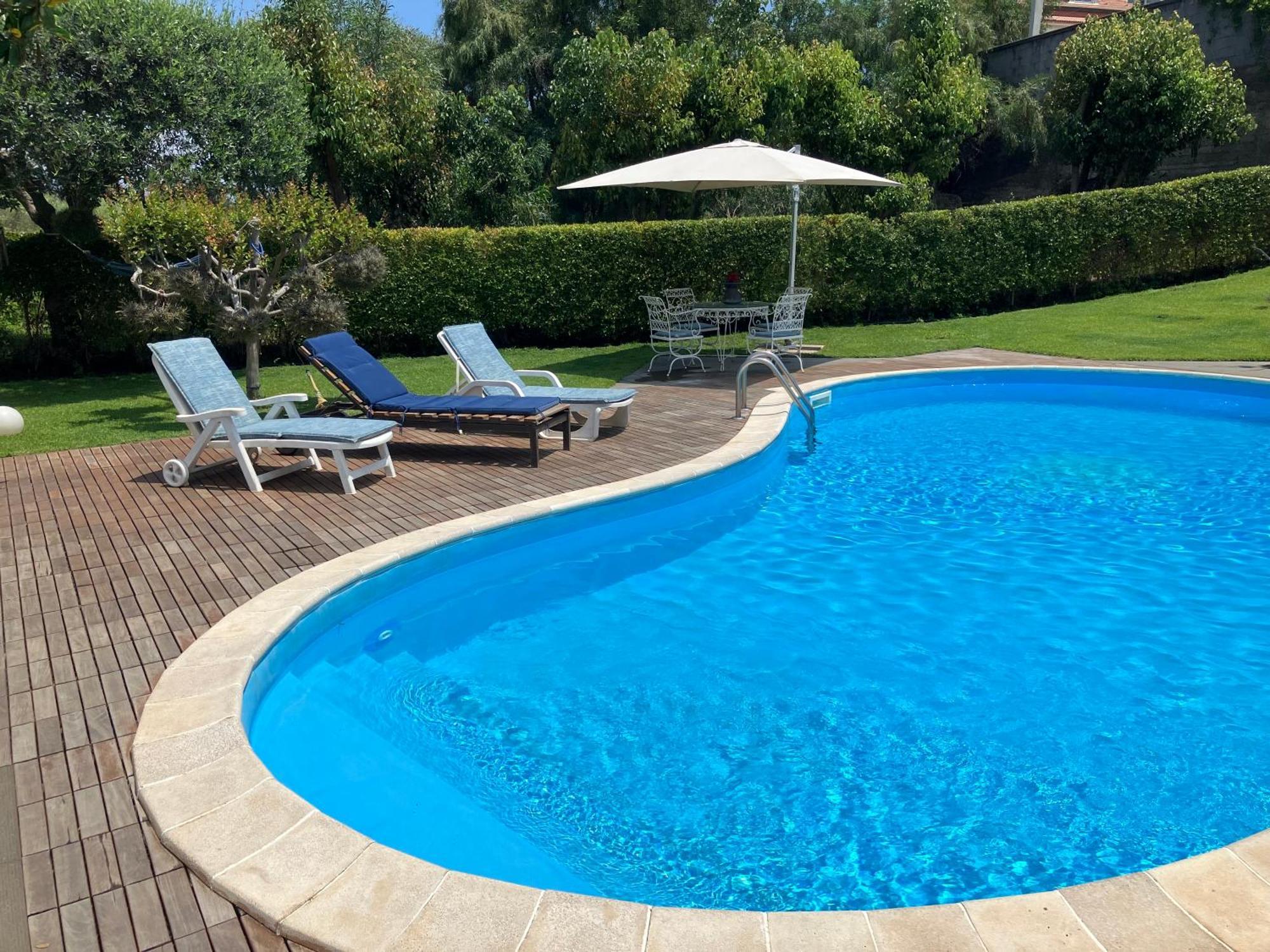 Villa Con Piscina Esclusiva Vista Etna มาสคาลิ ภายนอก รูปภาพ